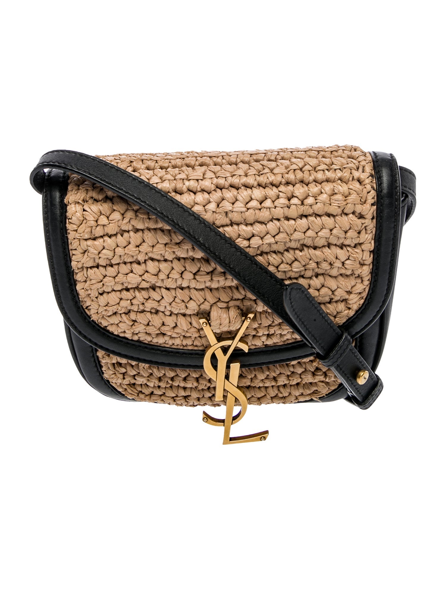 Saint Laurent Raffia Kaia Small